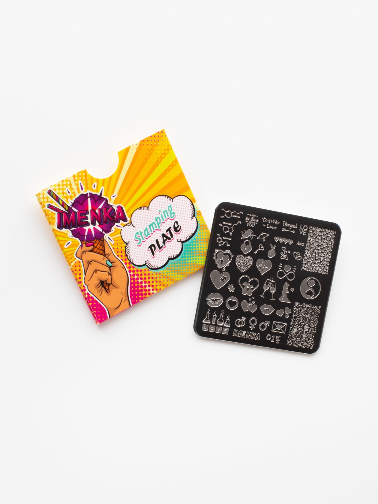 Stamping Plate Stencil No. 40 by Imen