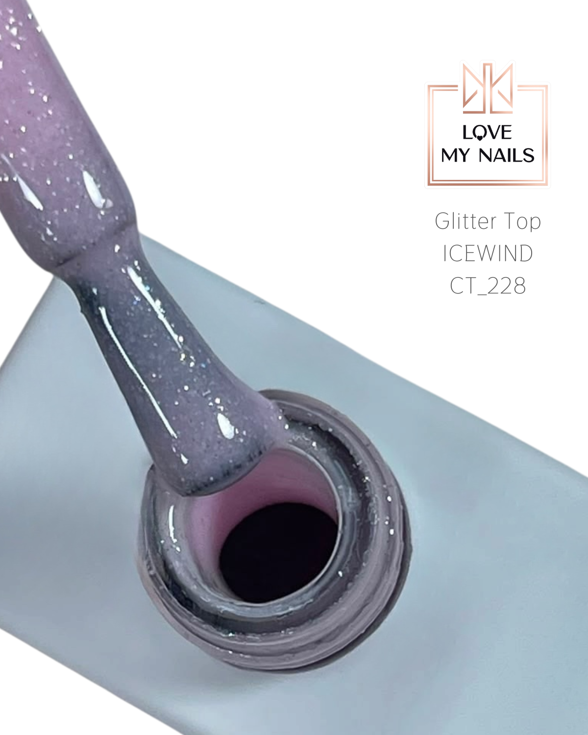 Color Top Coat Milky Cold без липкого слоя 10ml от Love My Nails
