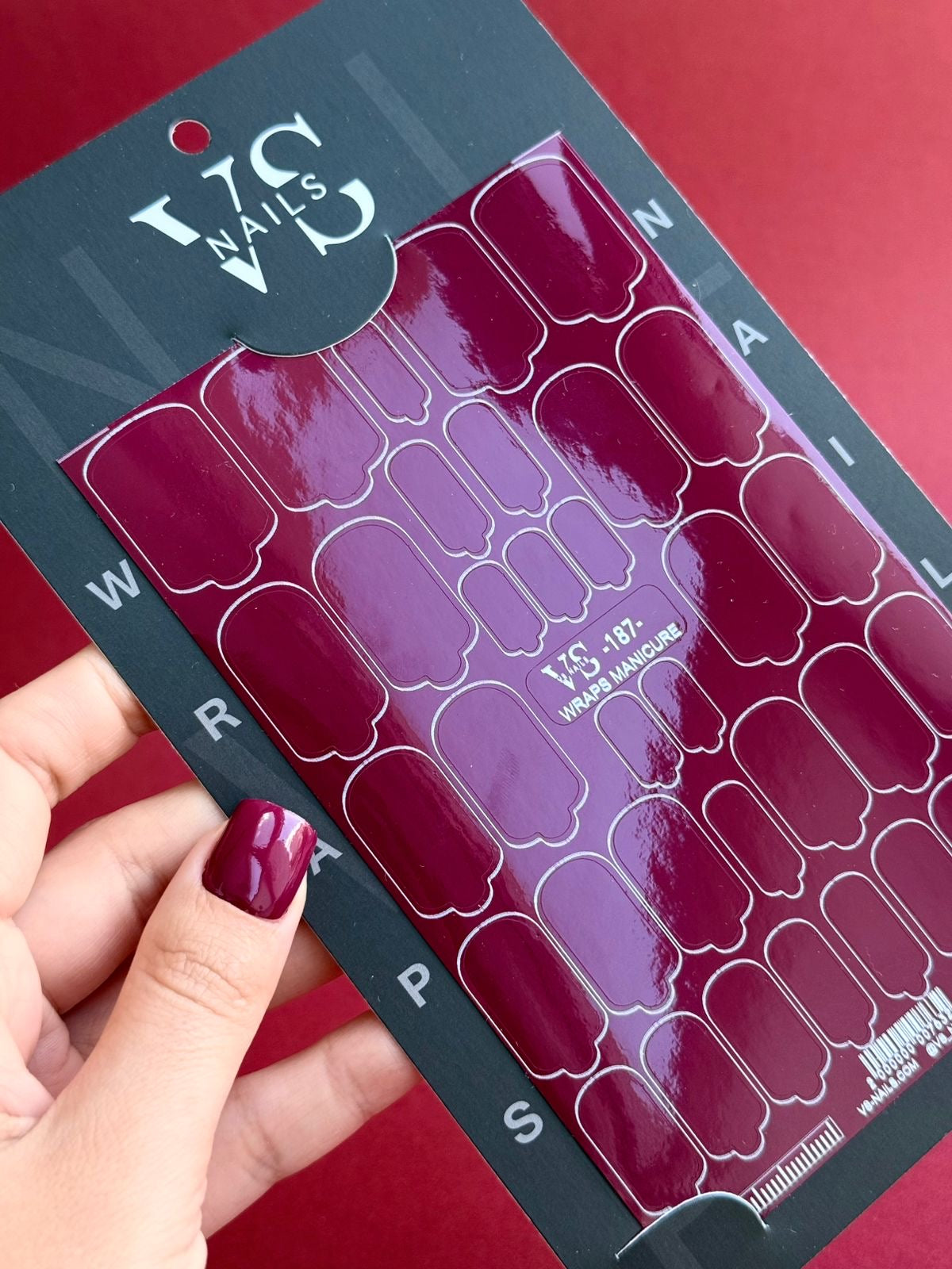 Wrap for Manicure Maxi 162 by VS Nails