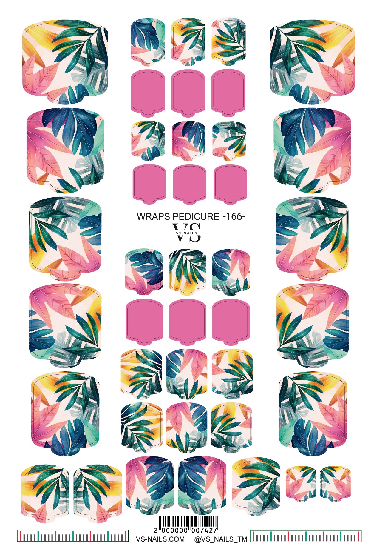 Wrap for Pedicure Maxi 159 by VS Nails