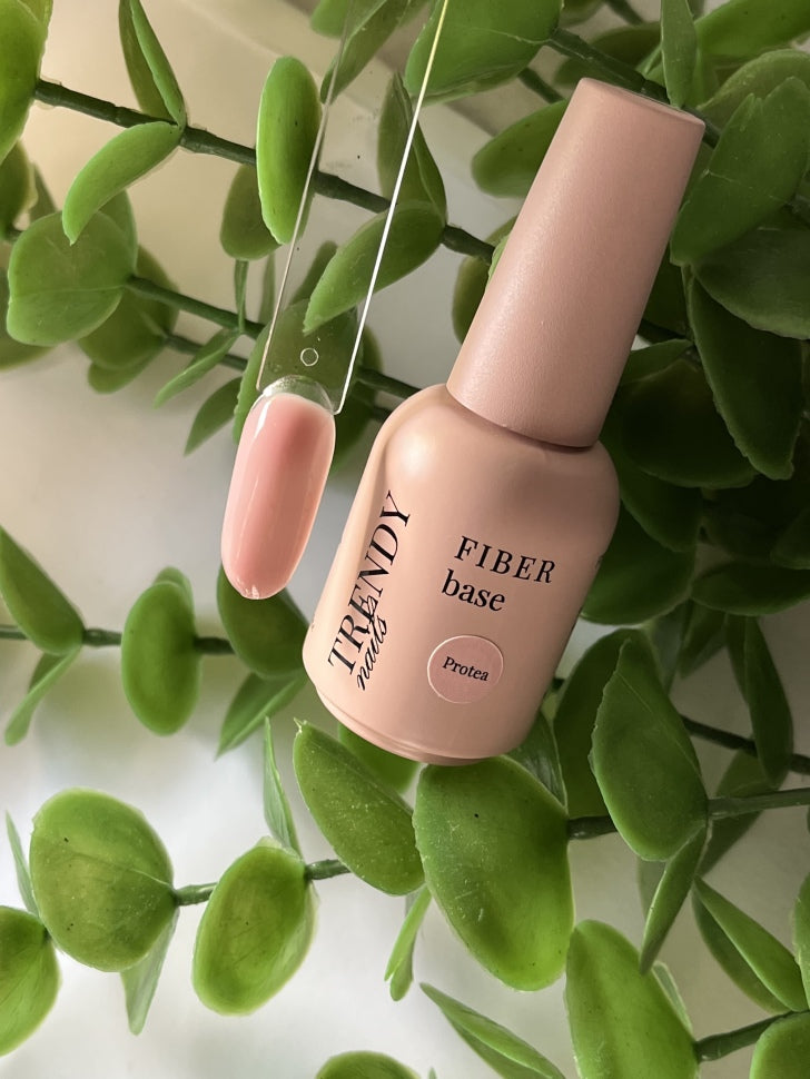 Fiber Base (hard with fiberglass fibers) from TRENDY Nails 30 ml in a jar