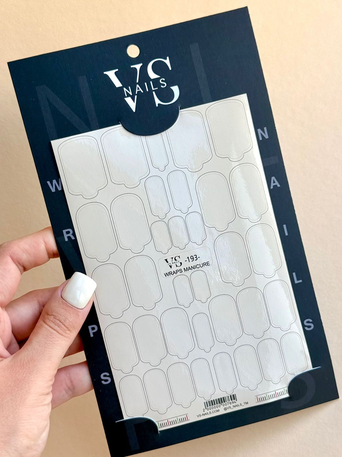 Wrap for Manicure Maxi 162 by VS Nails