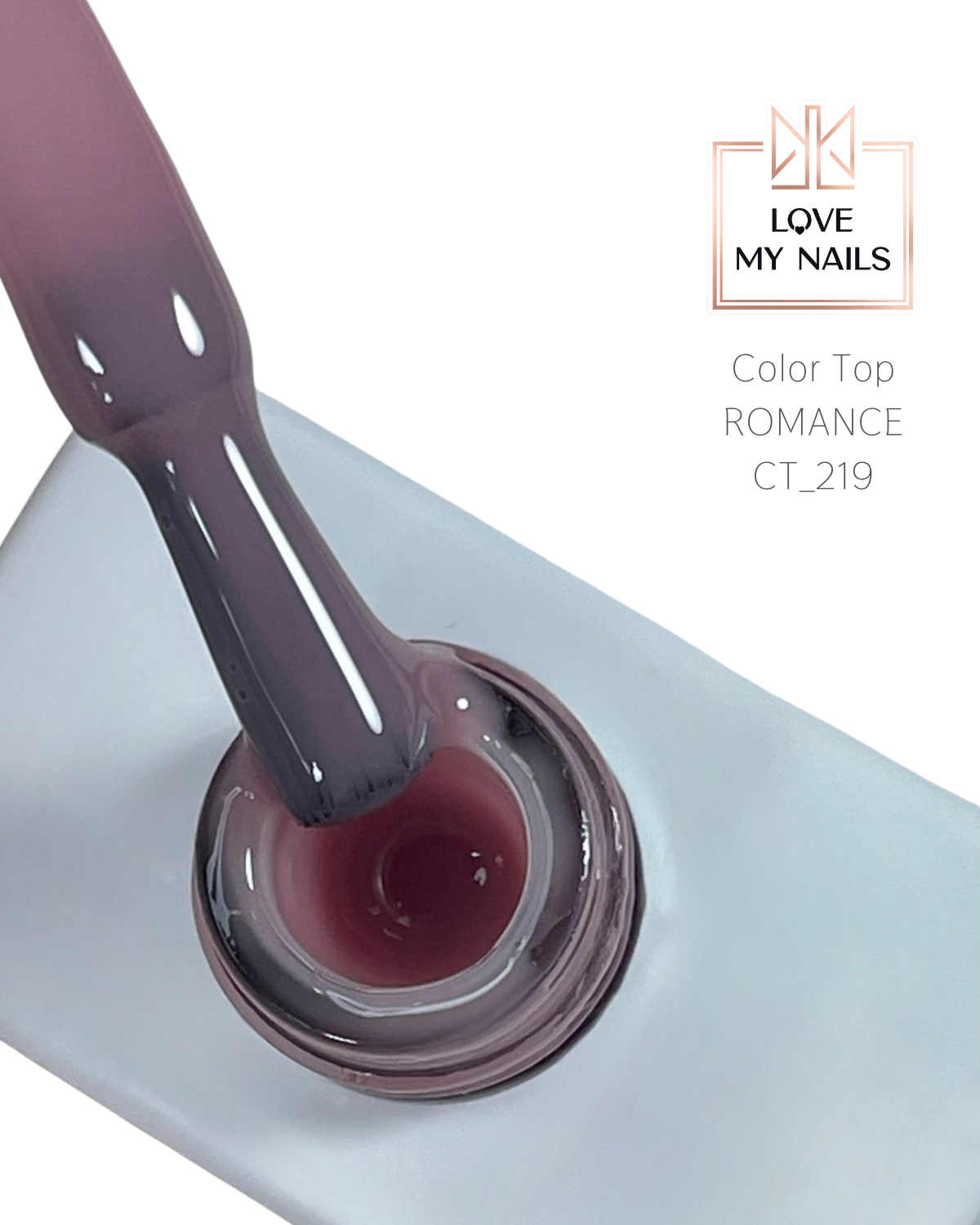 Color Top Coat Milky Cold без липкого слоя 10ml от Love My Nails