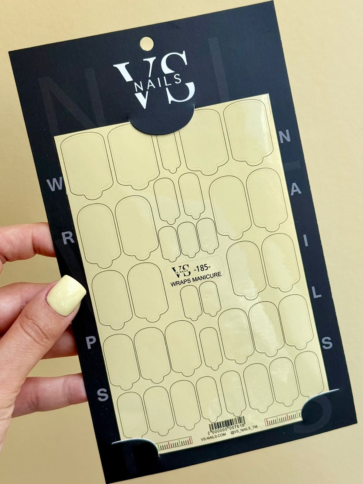 Wrap for Manicure Maxi 162 by VS Nails