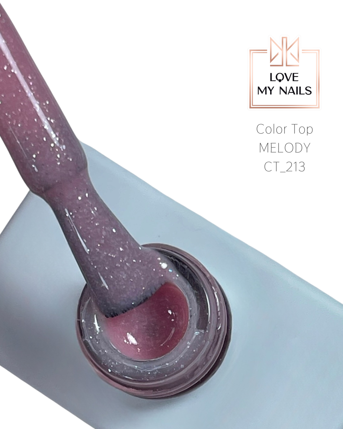 Color Top Coat Milky Cold без липкого слоя 10ml от Love My Nails