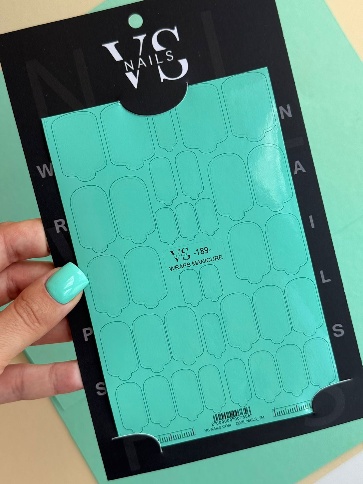 Wrap for Manicure Maxi 162 by VS Nails