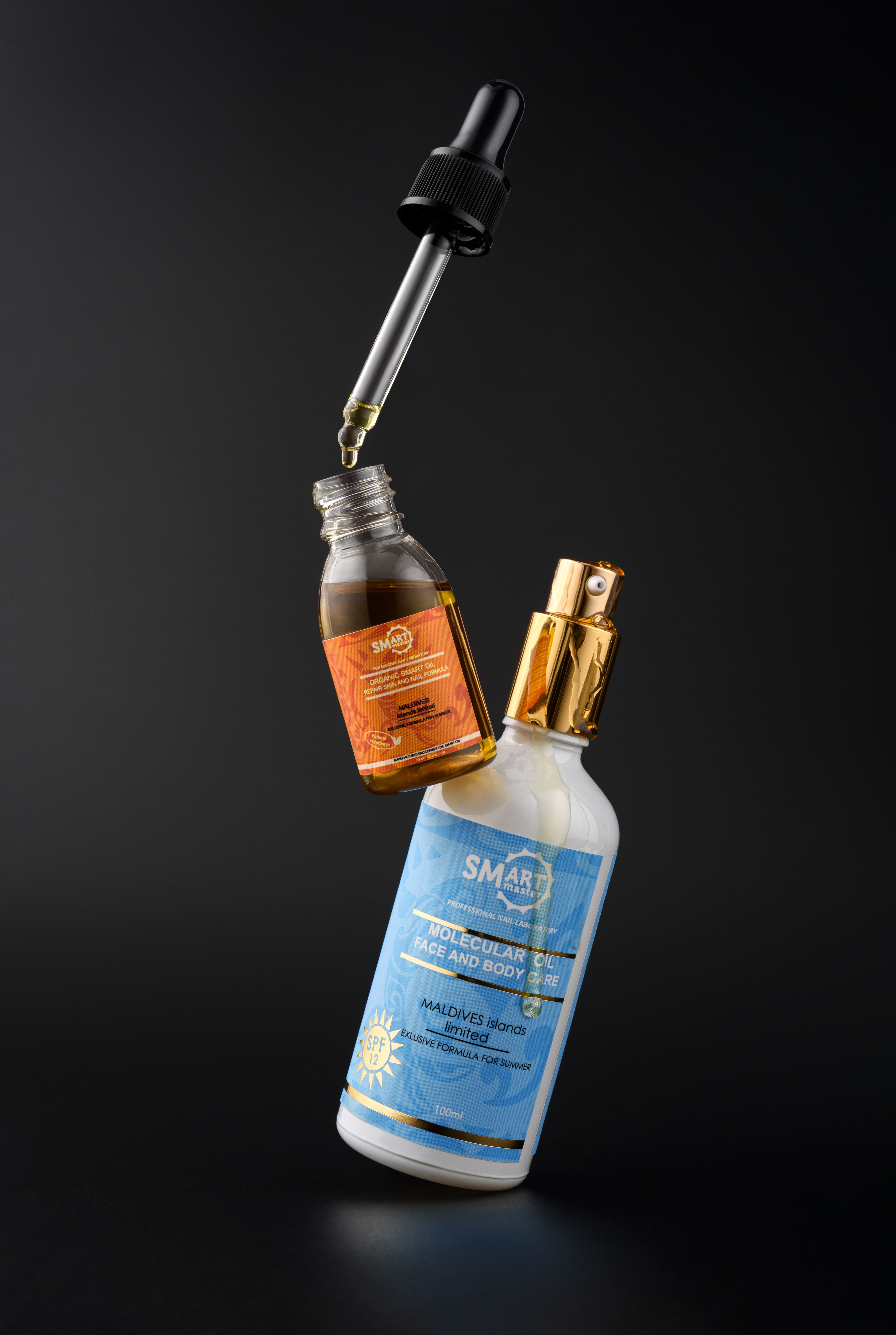 Limited SET Molecular Oil (100ml) and Organic Oil (30ml) Maldives from SMART