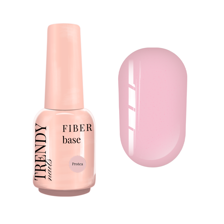 Fiber Base (жесткий с волокнами стекловолокна) от TRENDY Nails 30 мл в баночке