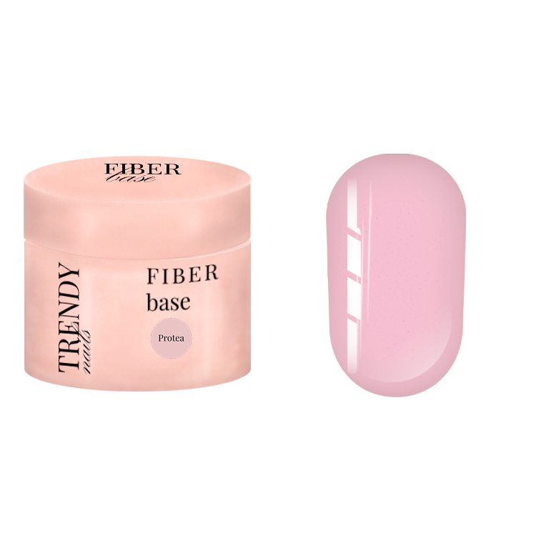 Fiber Base (жесткий с волокнами стекловолокна) от TRENDY Nails 30 мл в баночке