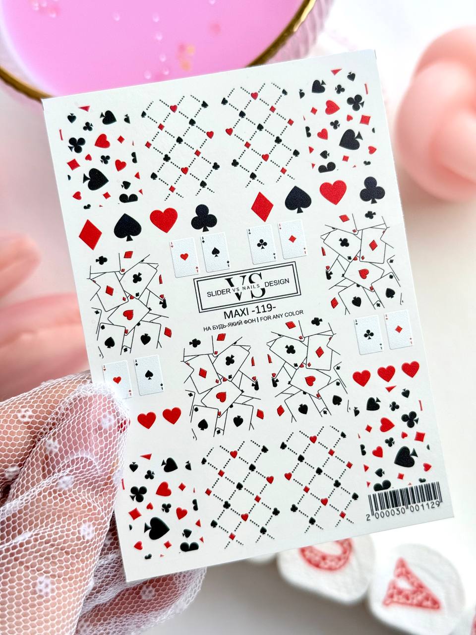 Slider maxi (adesivi rimovibili ad acqua) 119 di VS Nails