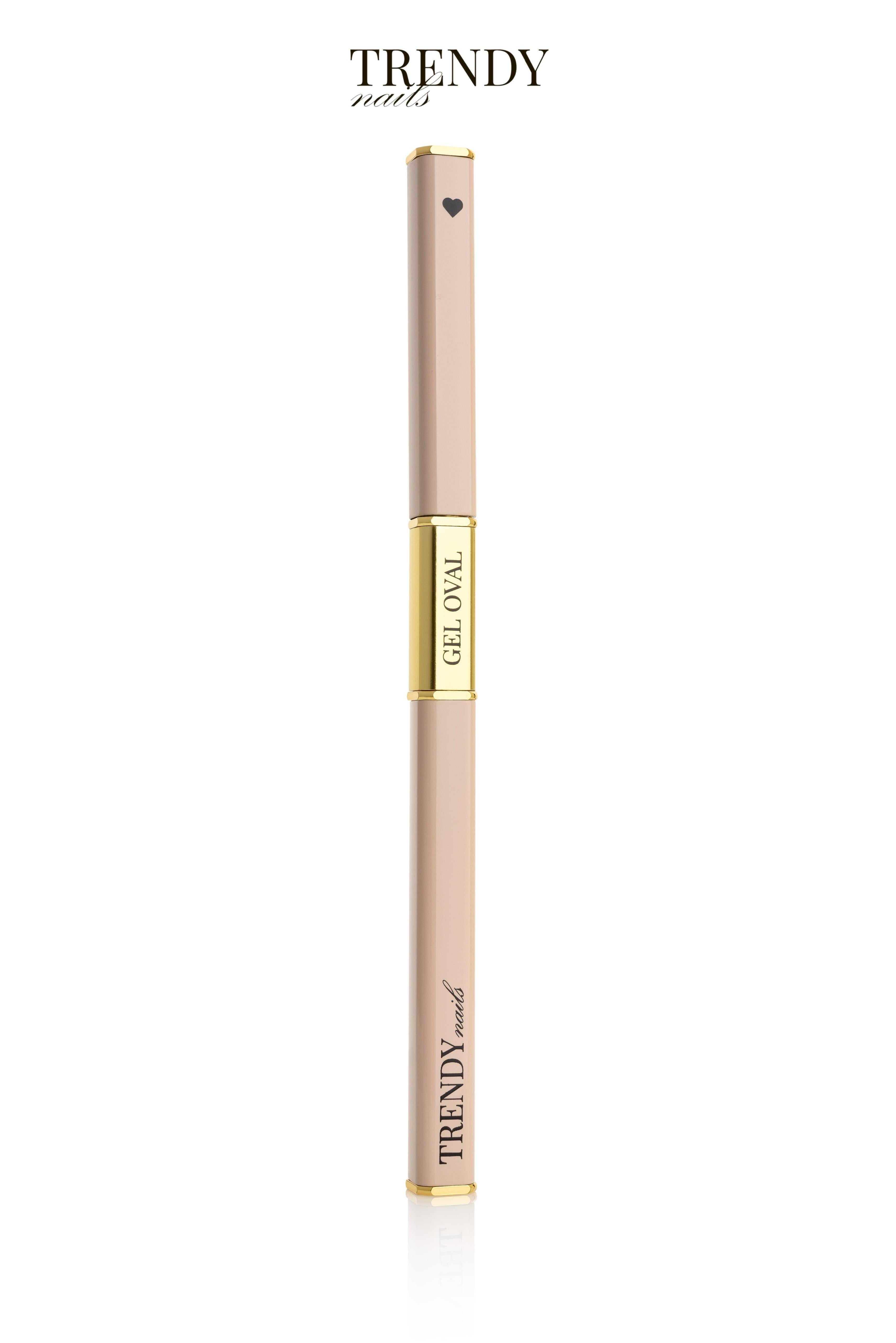 Pennello in gel "PURE ART" PRO Gr. 10 forma ovale di Trendy Nails