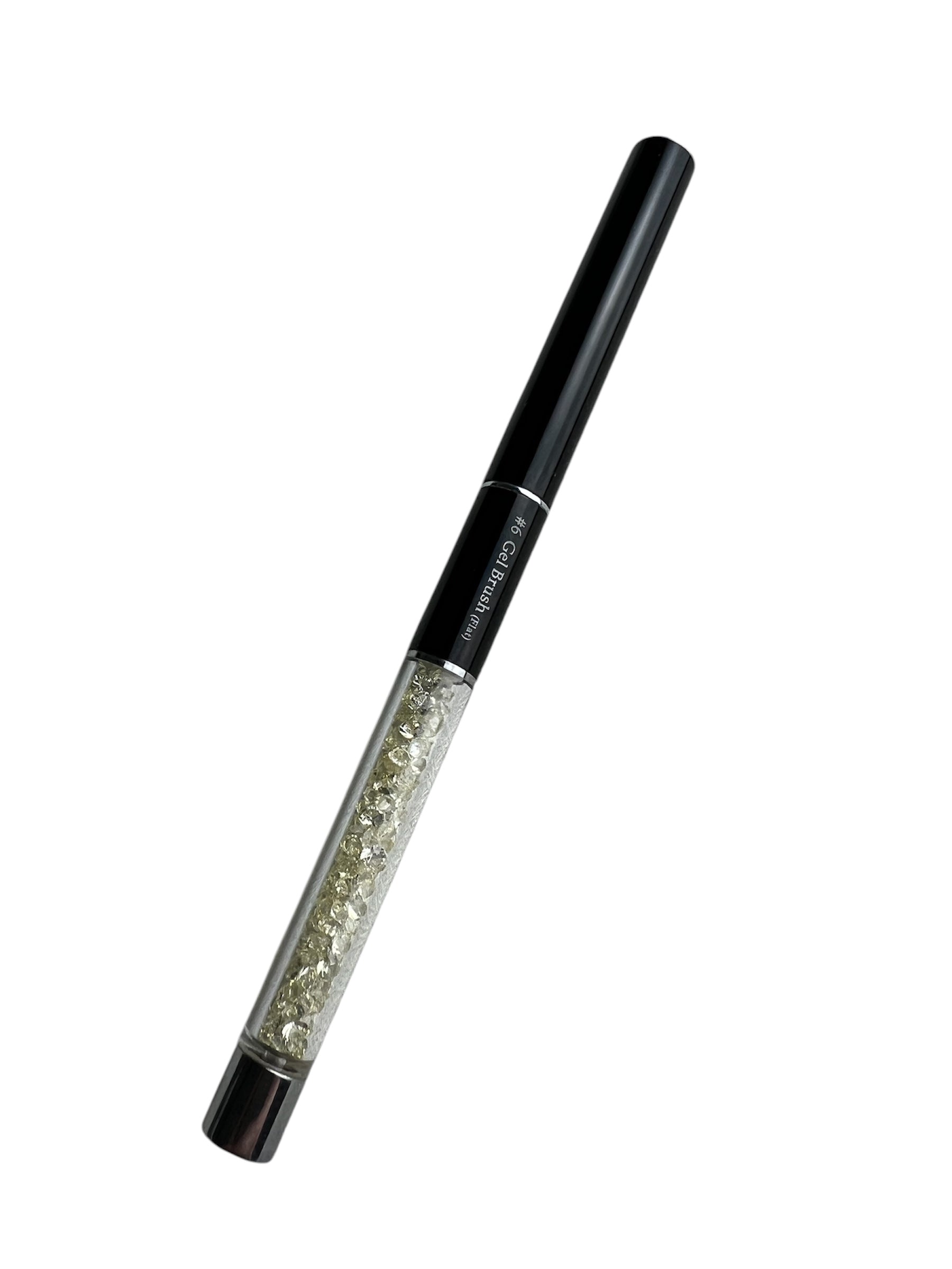 Laif&SL Gel Pinsel 4 Größe oval Schwarz