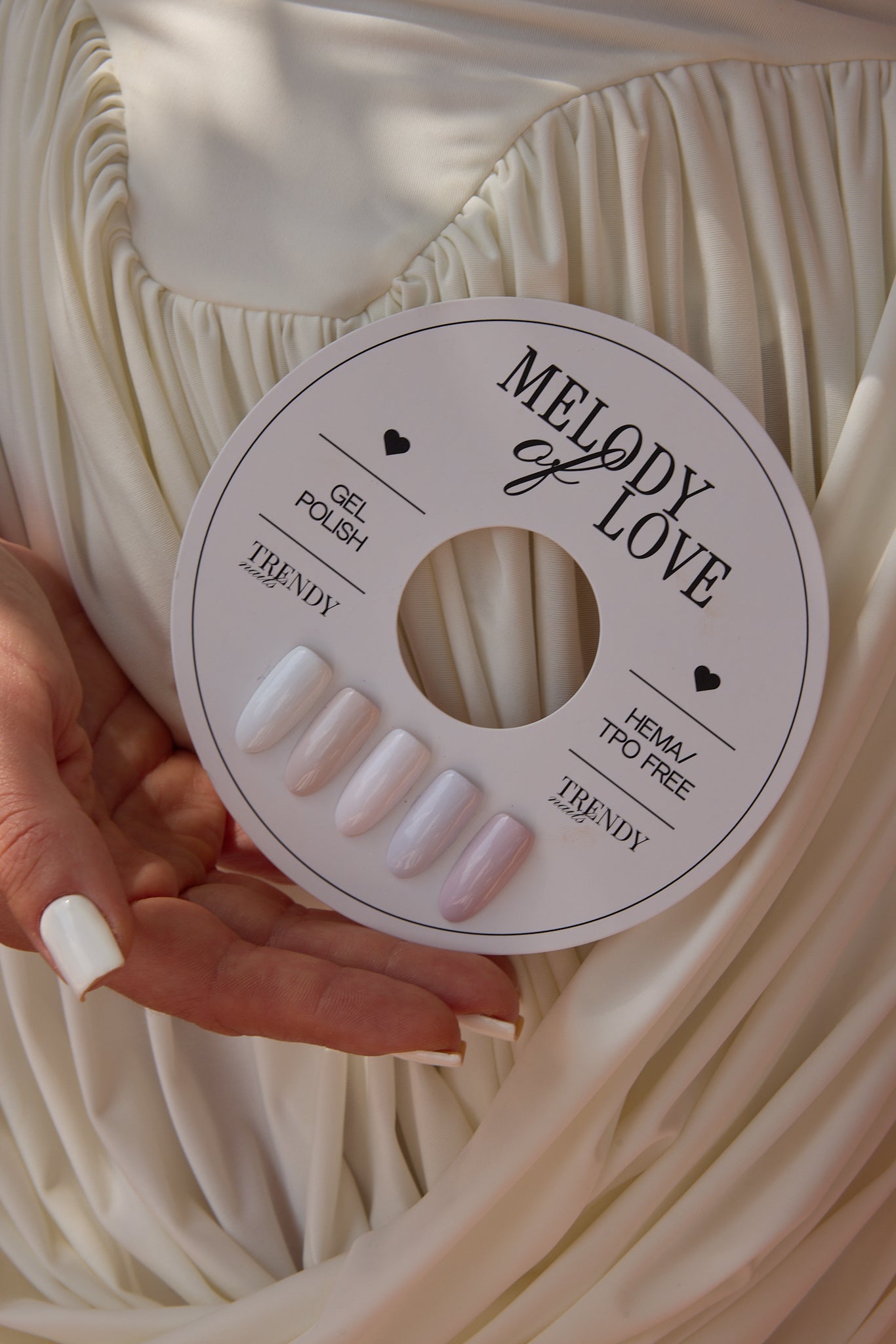 Gel Polish Melody Collection (5x8ml) von Trendy Nails (TPO/HEMA-free)