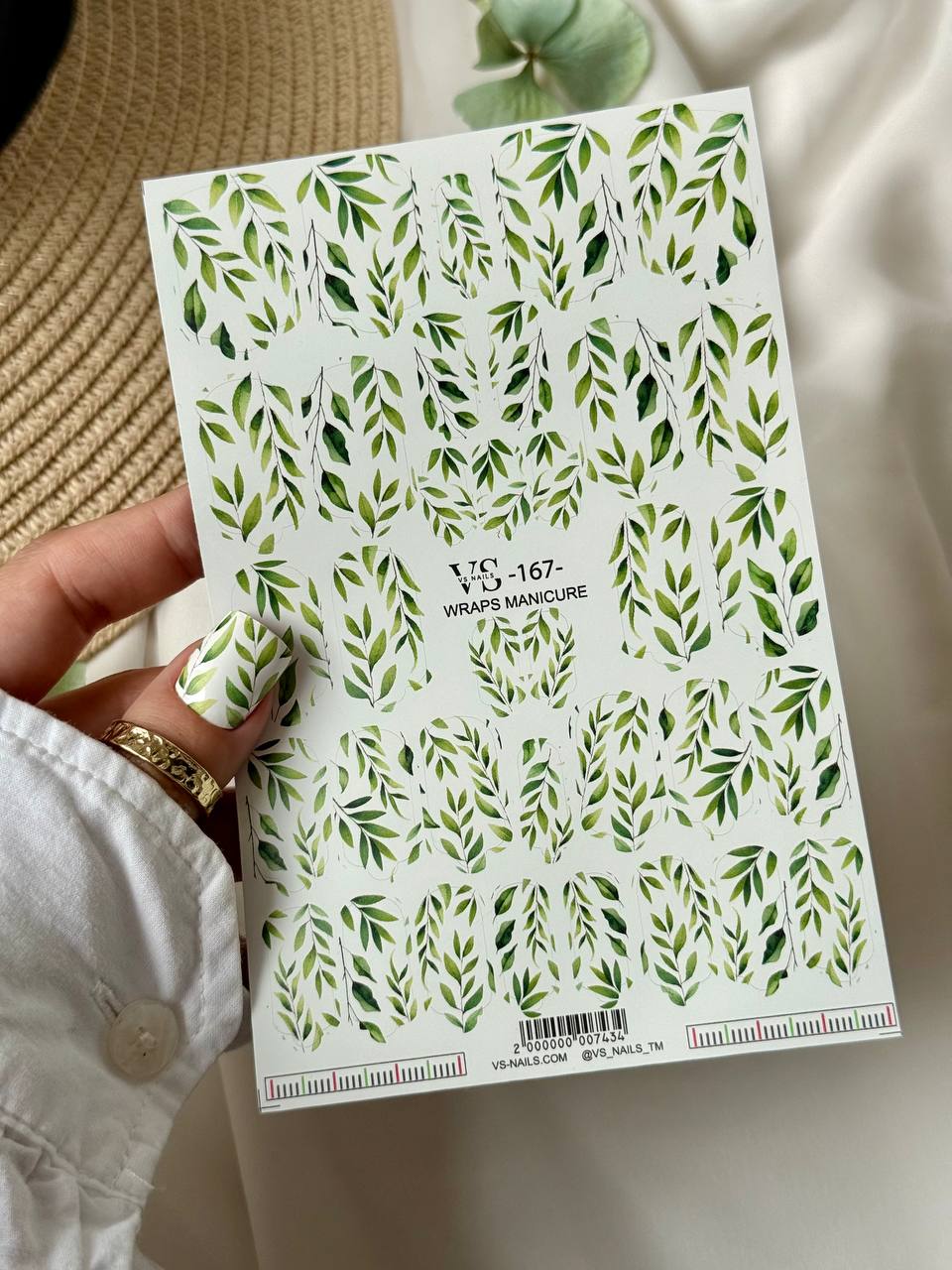 Wrap for Manicure Maxi 162 by VS Nails