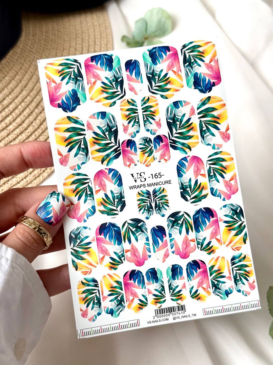 Wrap for Manicure Maxi 162 by VS Nails