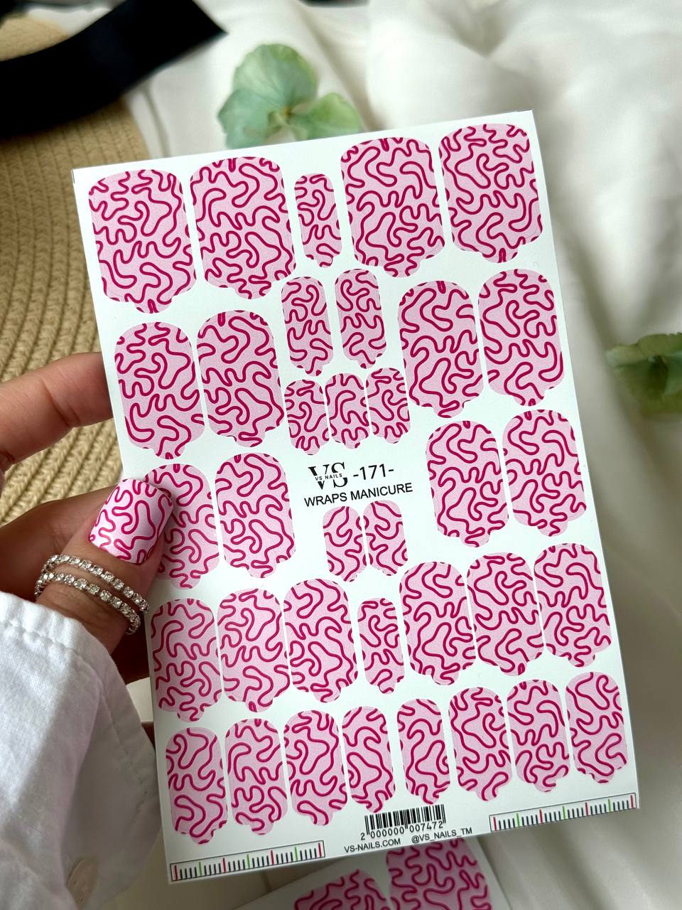 Wrap for Manicure Maxi 162 by VS Nails