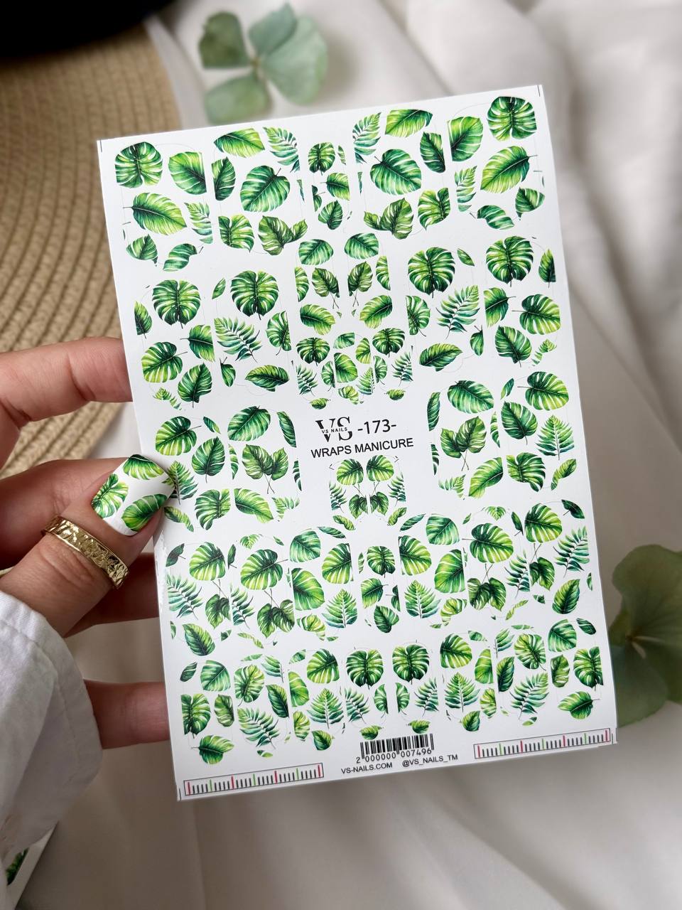 Wrap for Manicure Maxi 162 by VS Nails