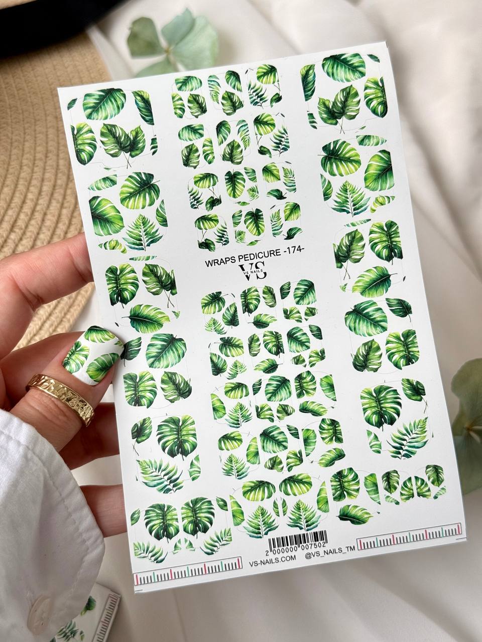 Wrap per Pedicure Maxi 159 di VS Nails