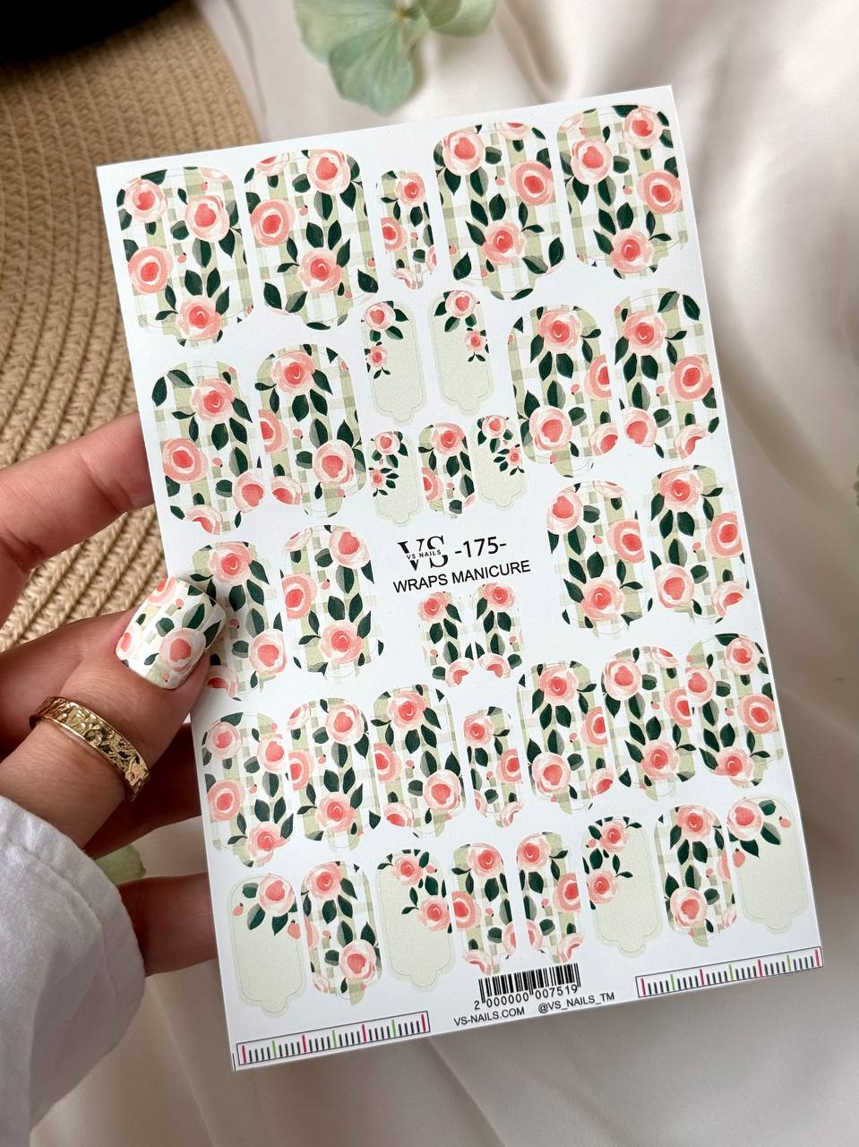 Wrap for Manicure Maxi 162 by VS Nails