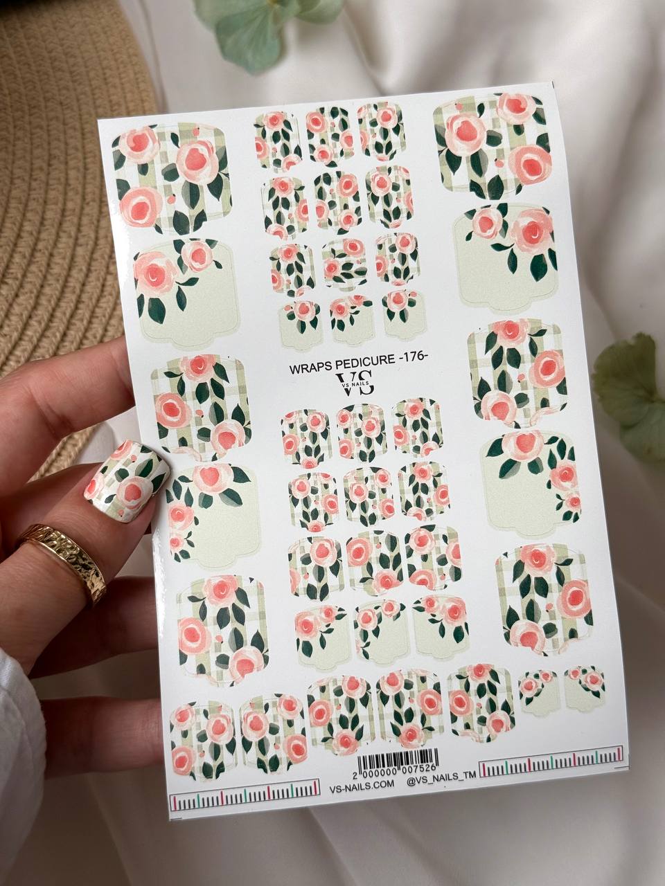Wrap per Pedicure Maxi 159 di VS Nails