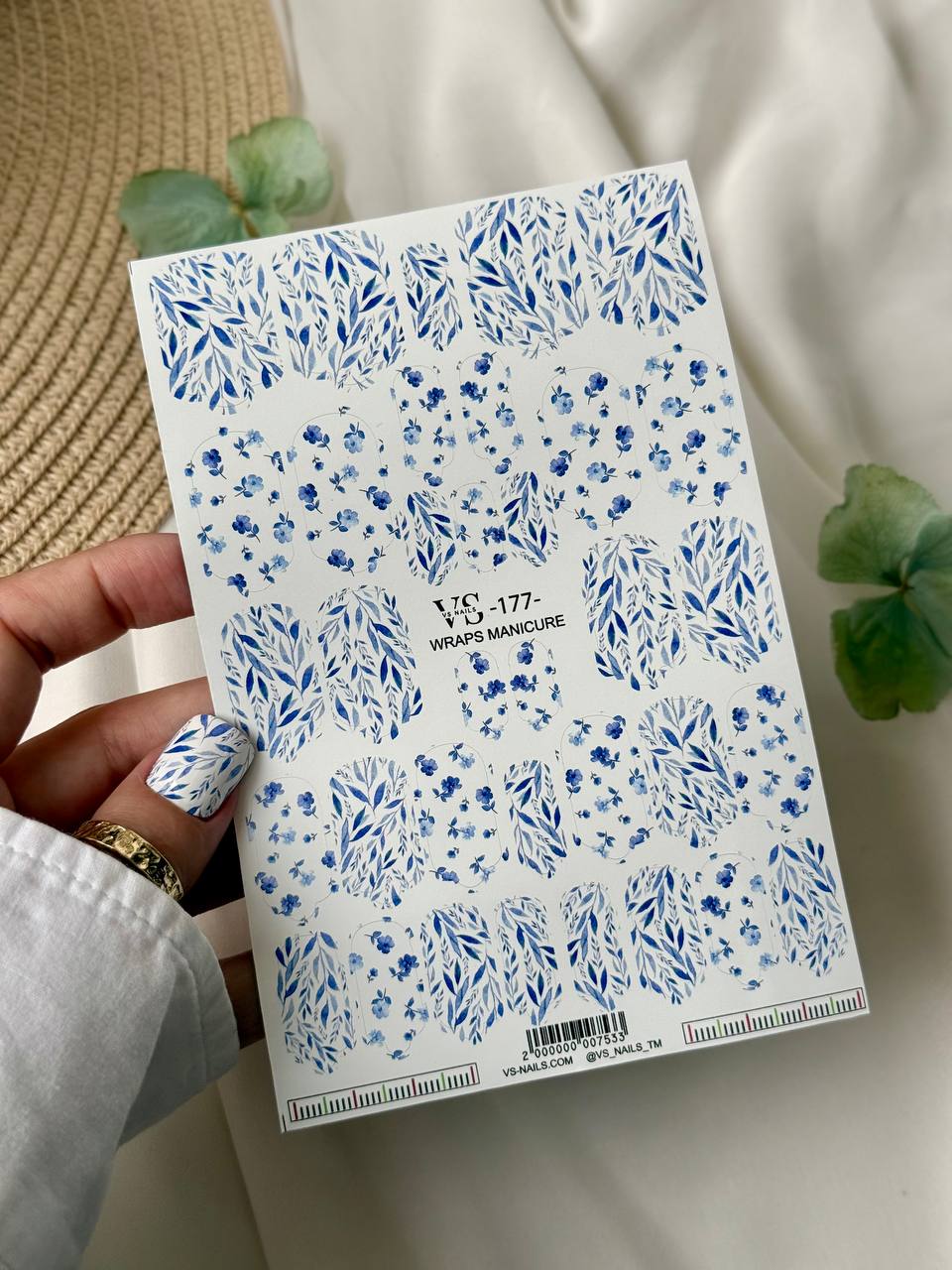 Wrap for Manicure Maxi 162 by VS Nails