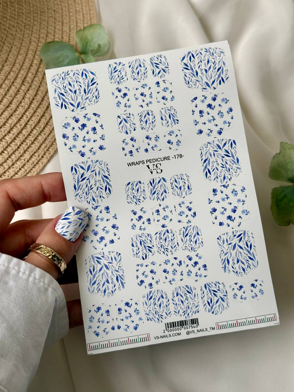 Wrap per Pedicure Maxi 159 di VS Nails