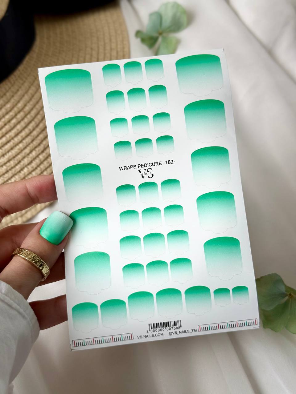 Wrap for Pedicure Maxi 159 by VS Nails