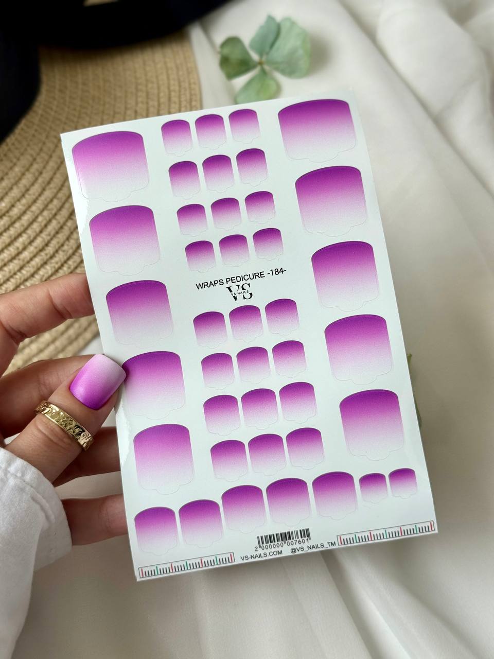 Wrap for Pedicure Maxi 159 by VS Nails