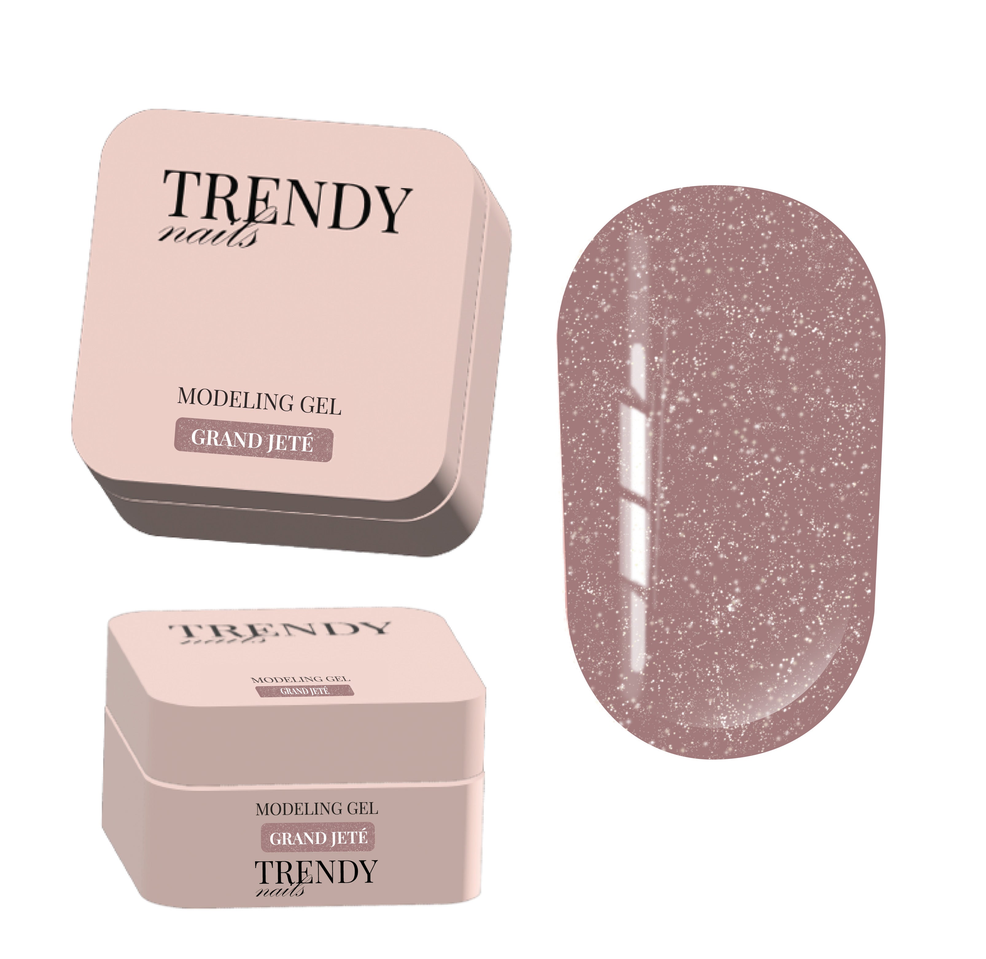 Гель для моделирования самовыровняющийся Balletti Collection „Saute“ от Trendy Nails (15/30мл)