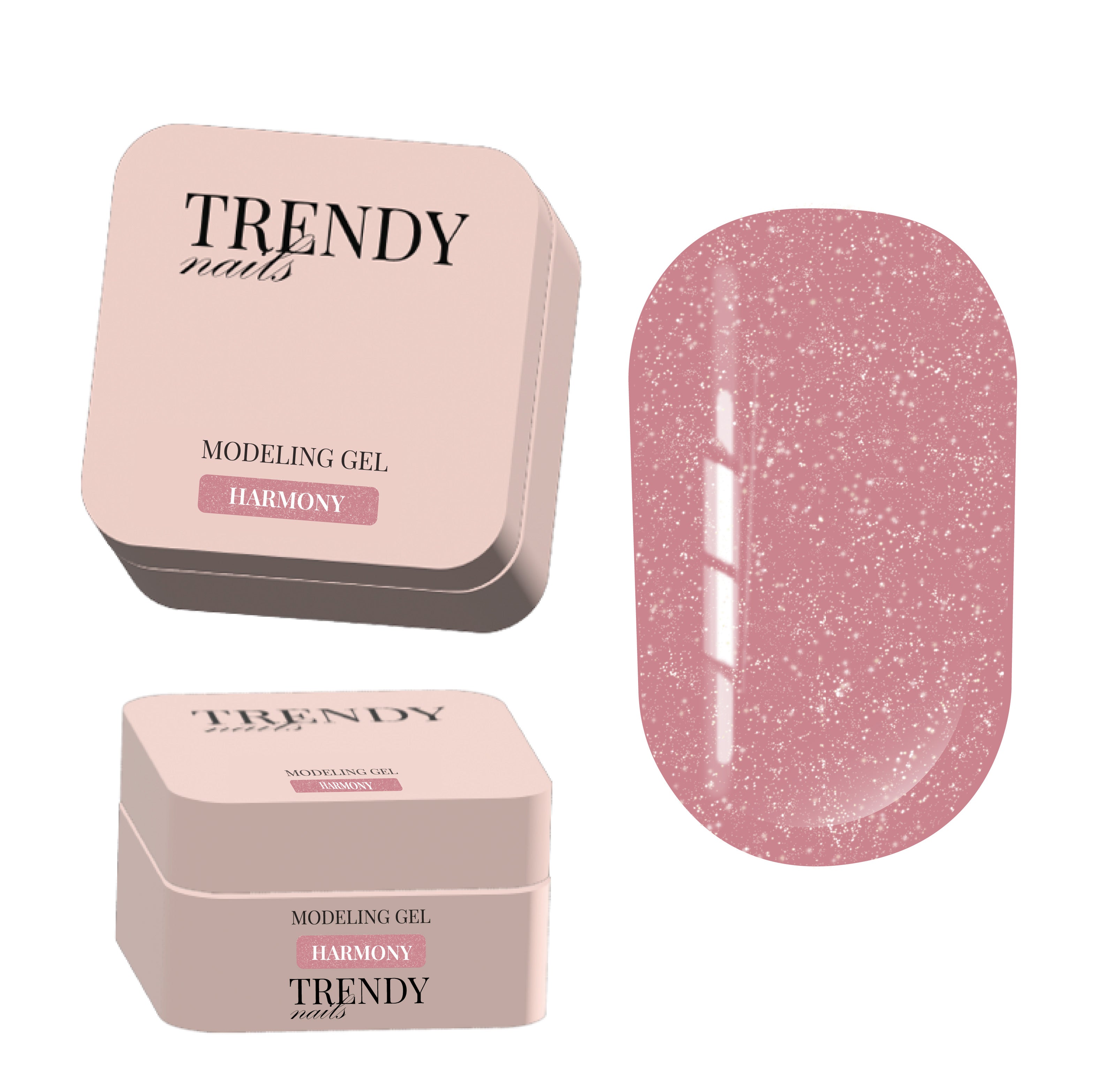 Гель для моделирования самовыровняющийся Balletti Collection „Saute“ от Trendy Nails (15/30мл)