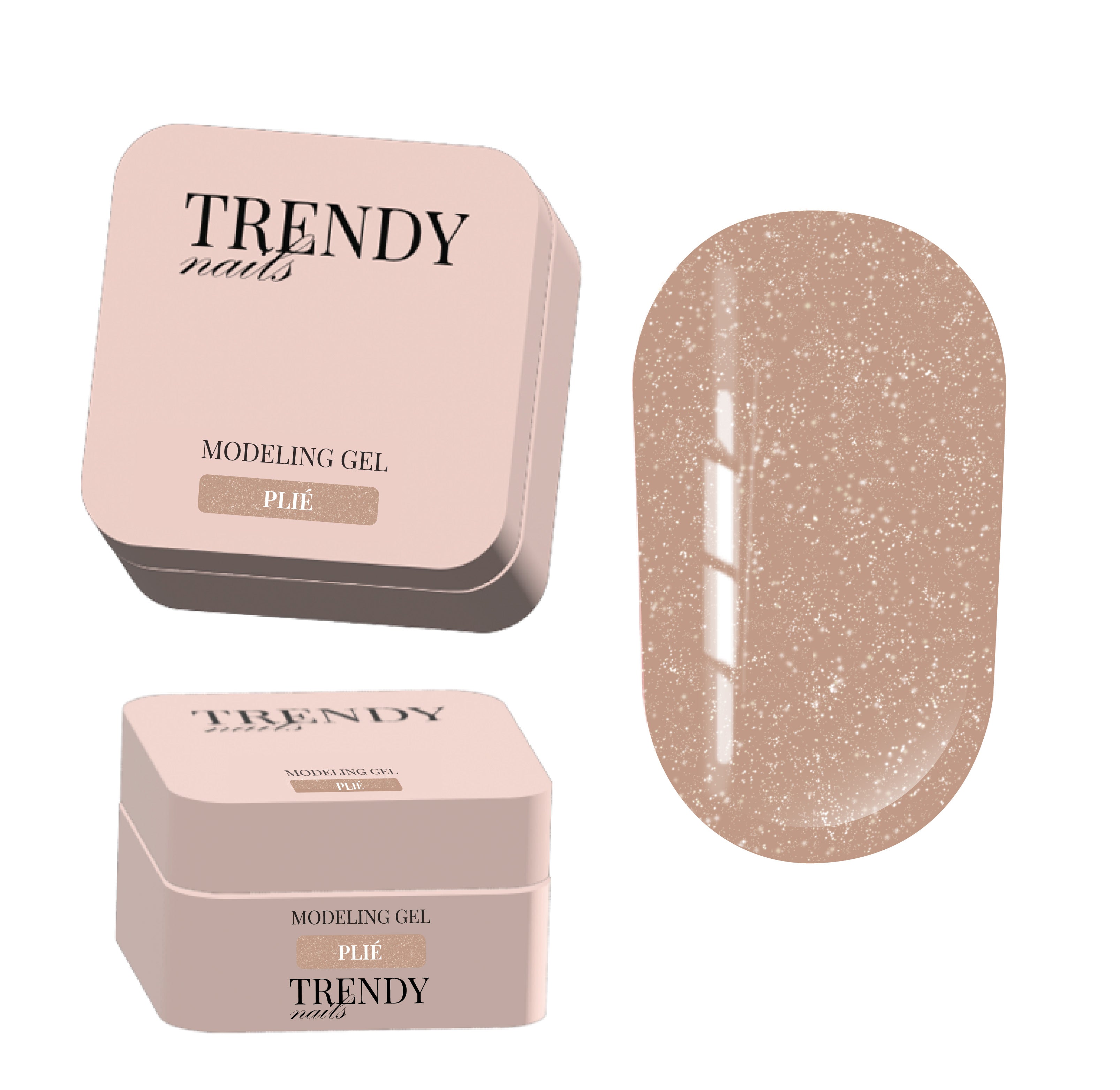 Гель для моделирования самовыровняющийся Balletti Collection „Saute“ от Trendy Nails (15/30мл)