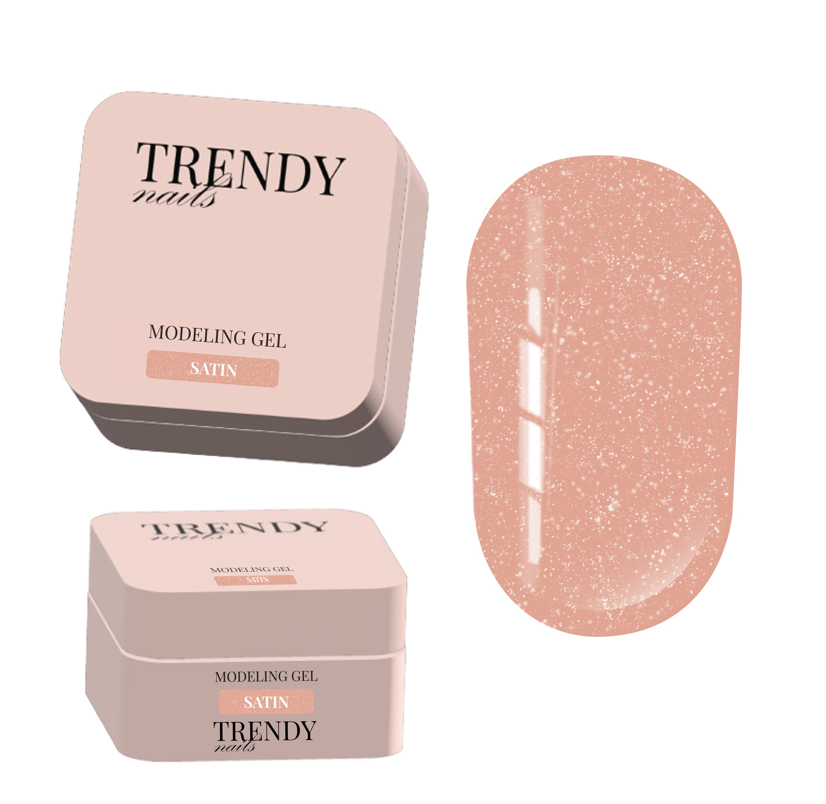 Гель для моделирования самовыровняющийся Balletti Collection „Saute“ от Trendy Nails (15/30мл)