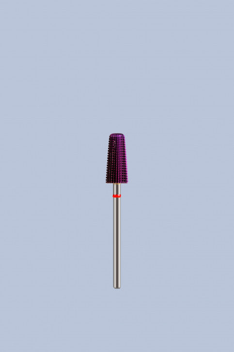 Milling cutter attachment carbide bit round cone 3.5mm (blue) medium from Nogtika