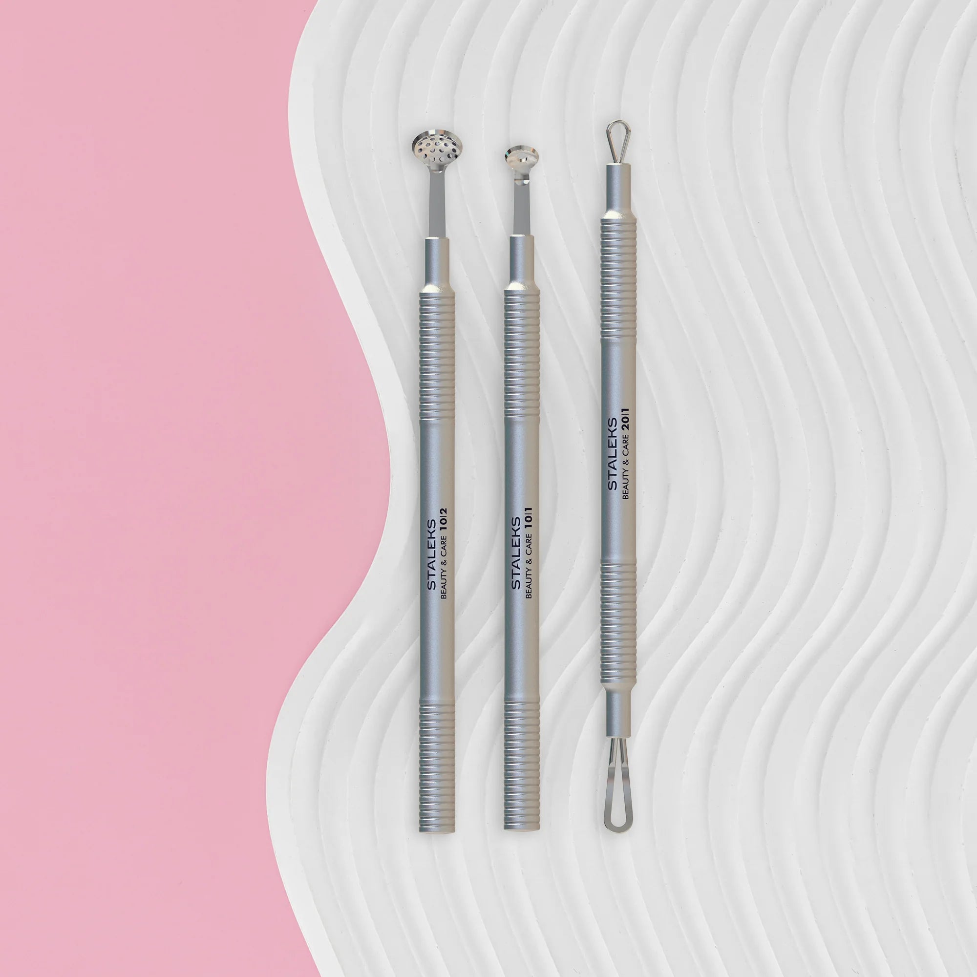 Cosmetic Blackhead, Comedones and Acne Remover Set (3 pcs.) STALEKS BEAUTY & CARE