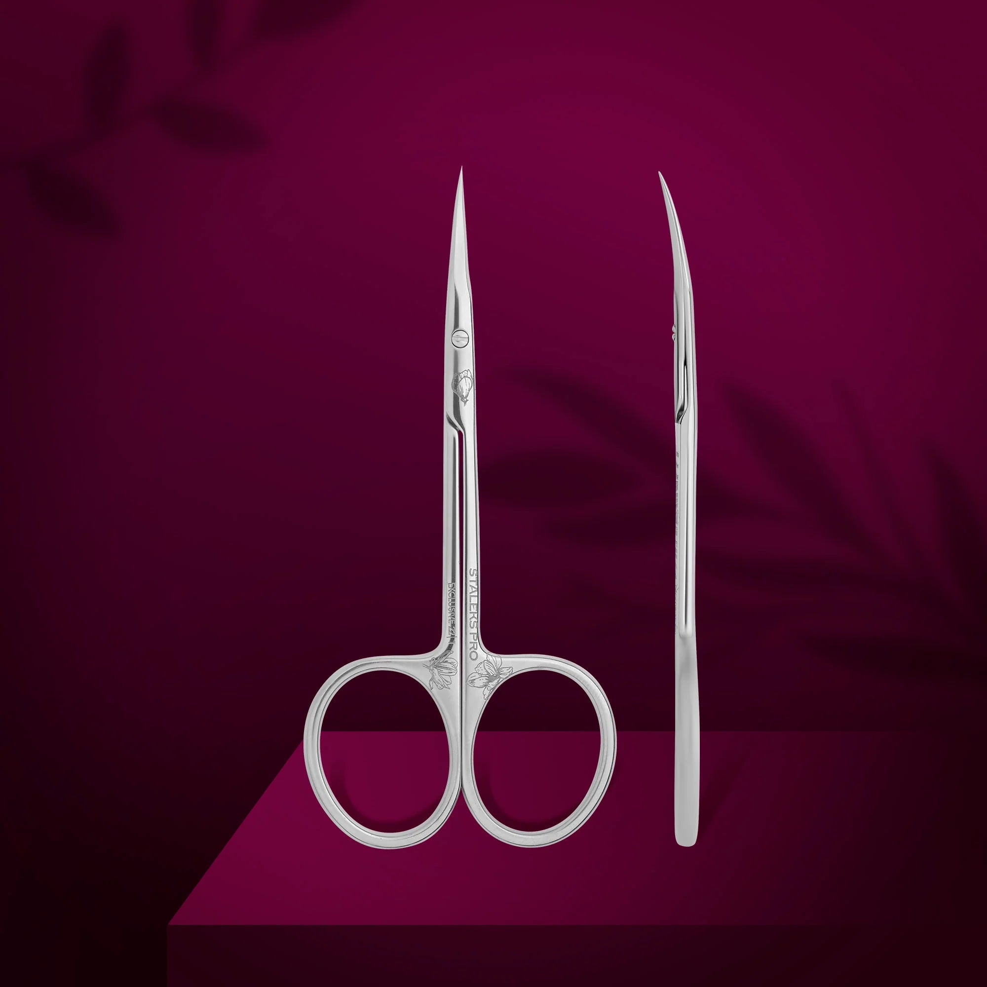 Forbice per cuticole professionale 'Magnolia / Zebra' SX-22/1 STALEKS EXCLUSIVE