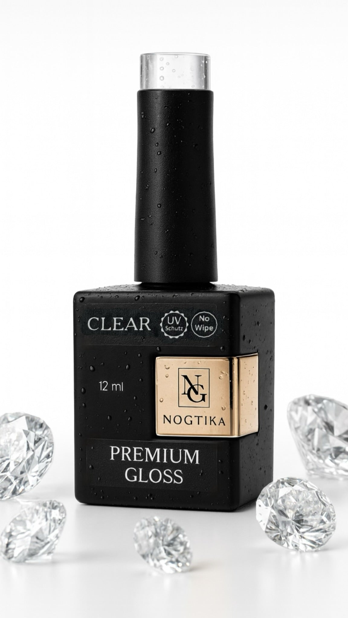 Premium Gloss Top Gel (without sweat layer) 14ml 'Clear'