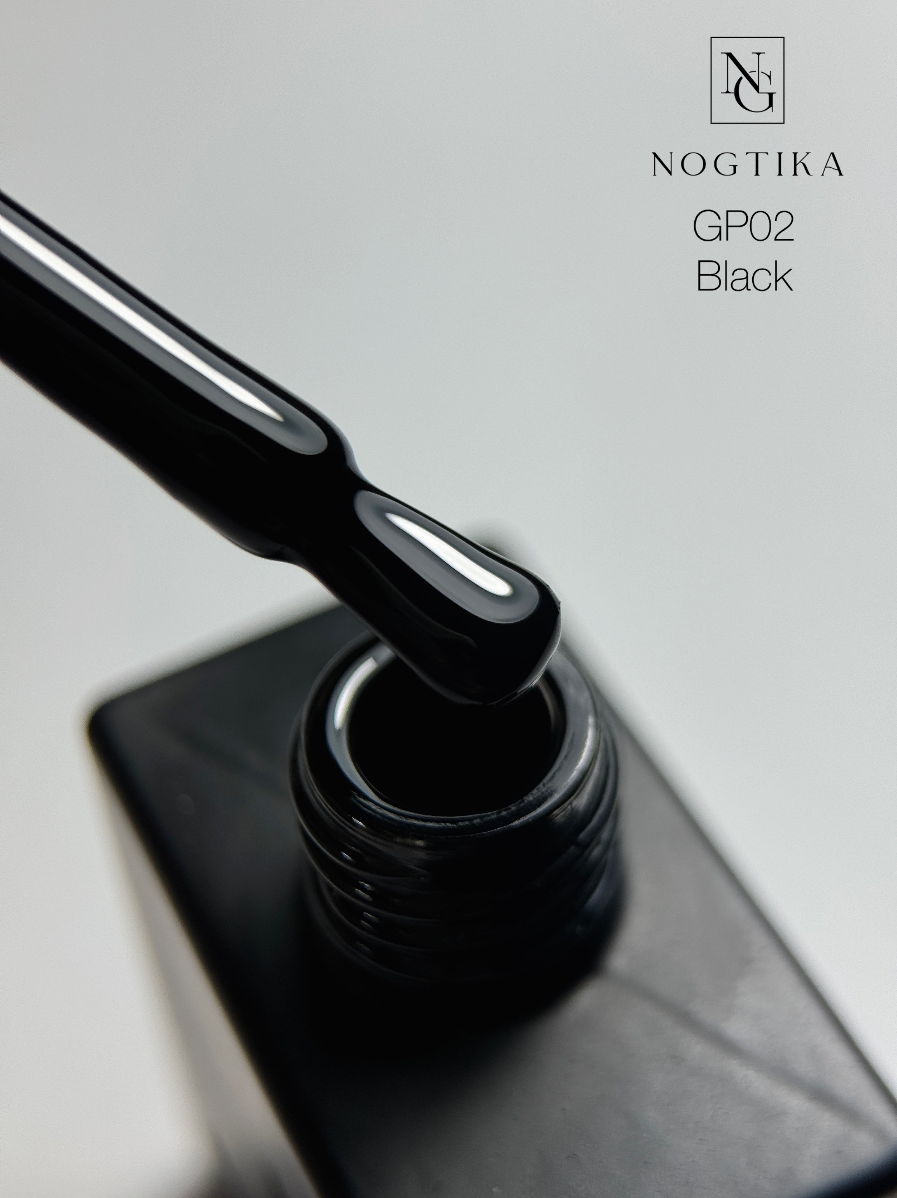 Gel Polish # 2 Black (12ml) TPO-free