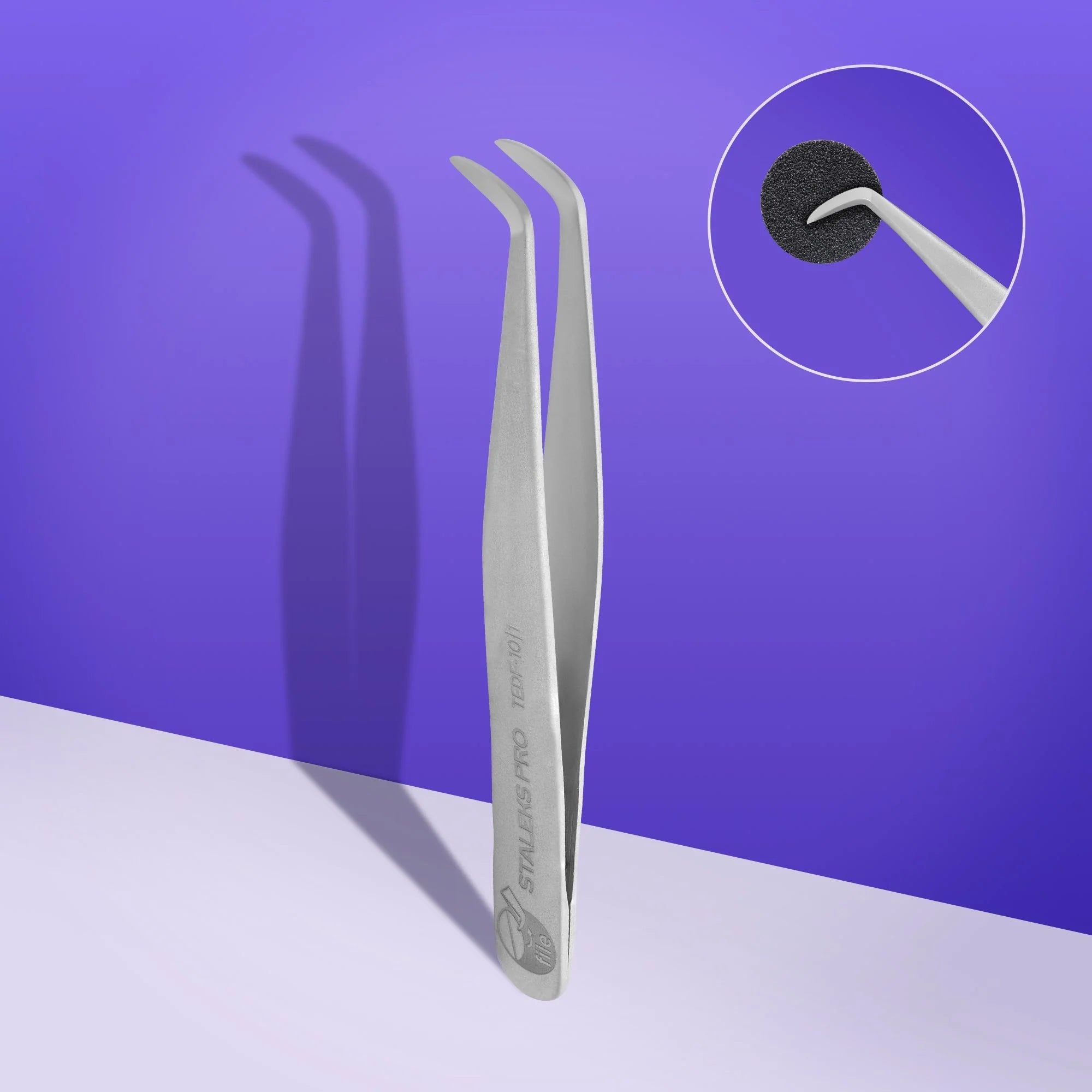 Tweezers for replacement disks and files TEDF-10/1 STALEKS EXPERT