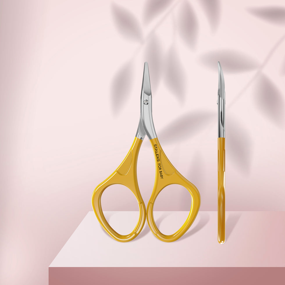 Set Baby/Children's Scissors for Nails SBC-10 with Nail File BEAUTY & CARE
