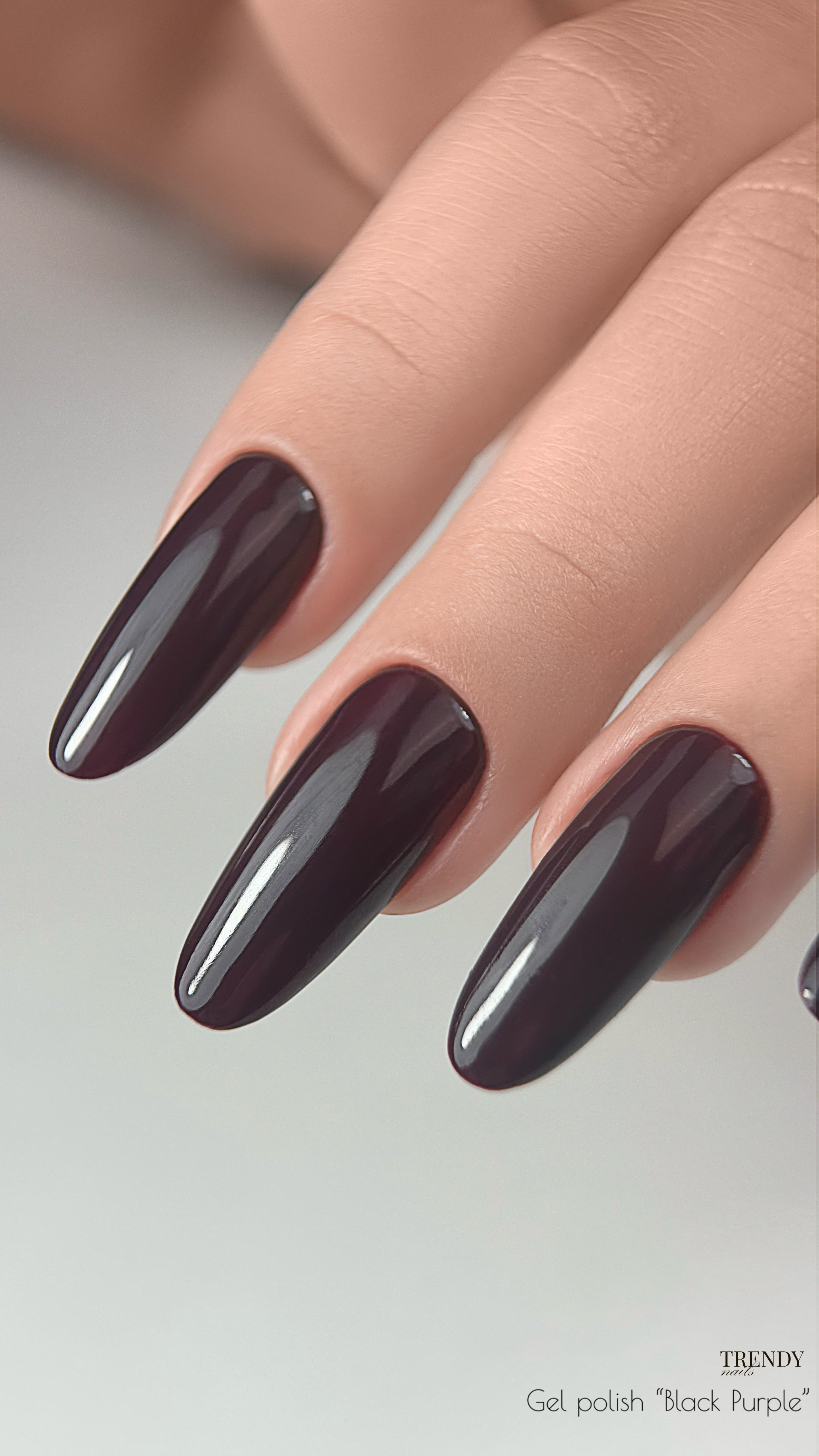 Gel Polish "Black Purple" Harvest Collection (8ml) von Trendy Nails (TPO/HEMA-free) Herbst 2025