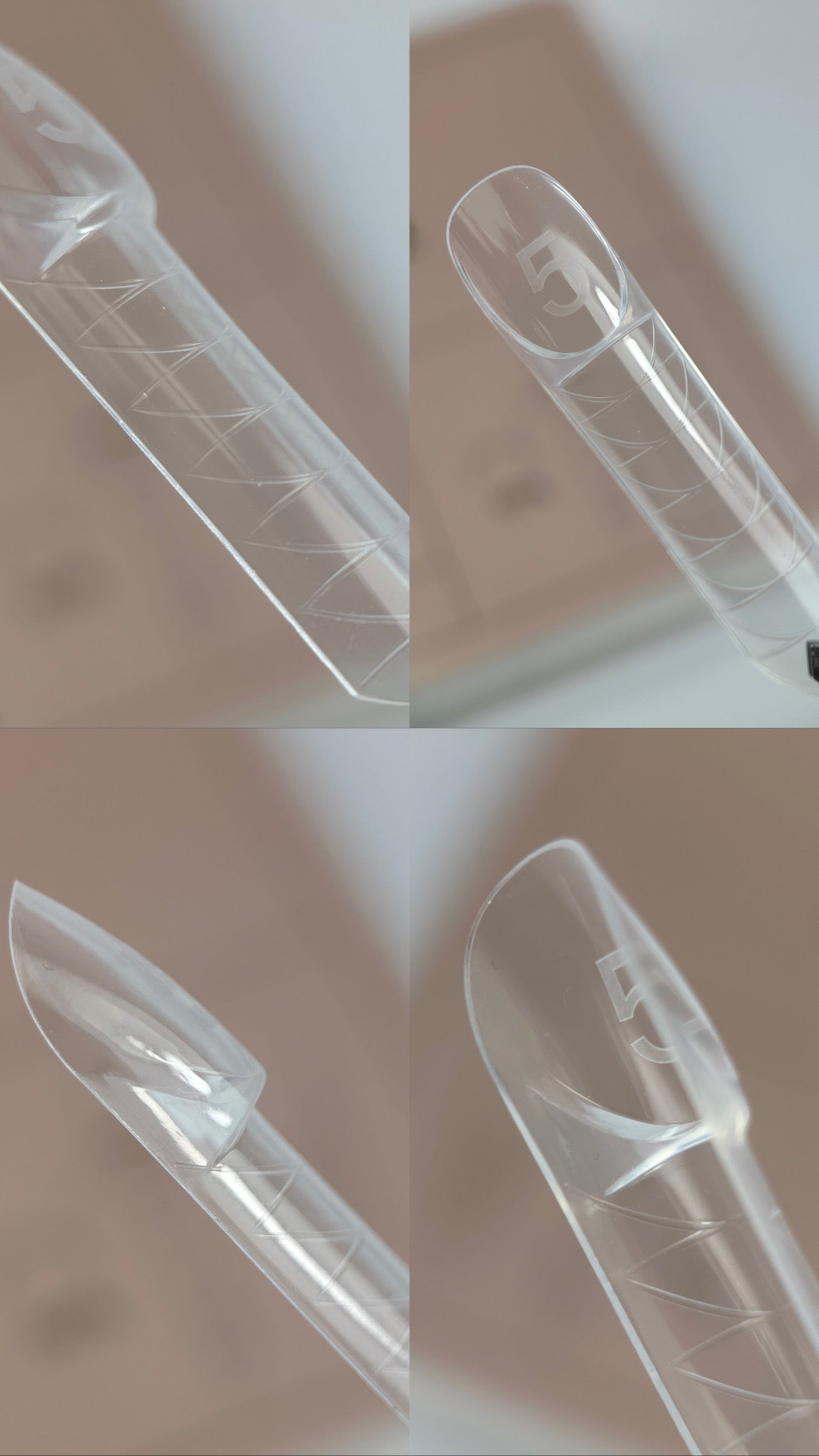 Neue Dual Tips French Form 150Stk. von Trendy Nails