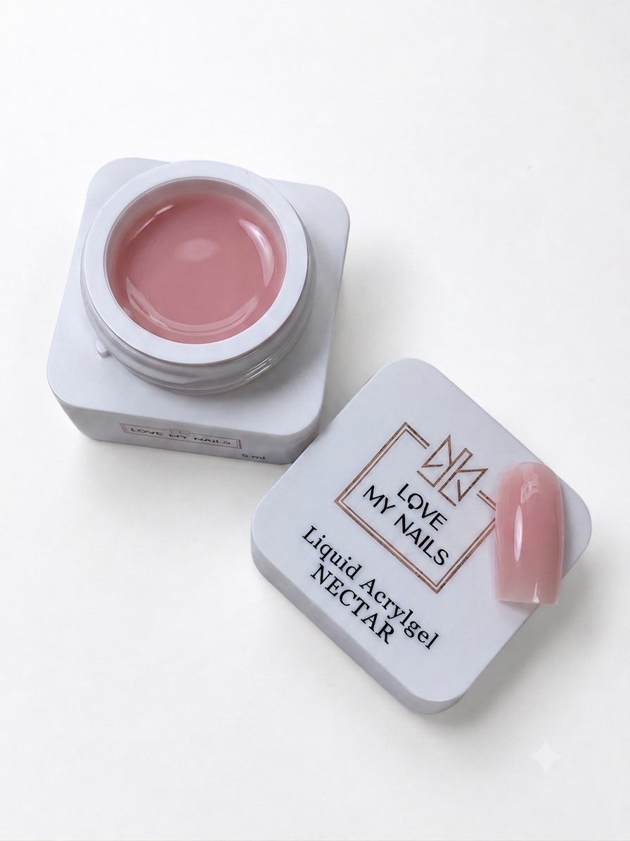 Liquid Acrylgel NECTAR 5-60ml  selbstglättend und hart TPO/HEMA-Free