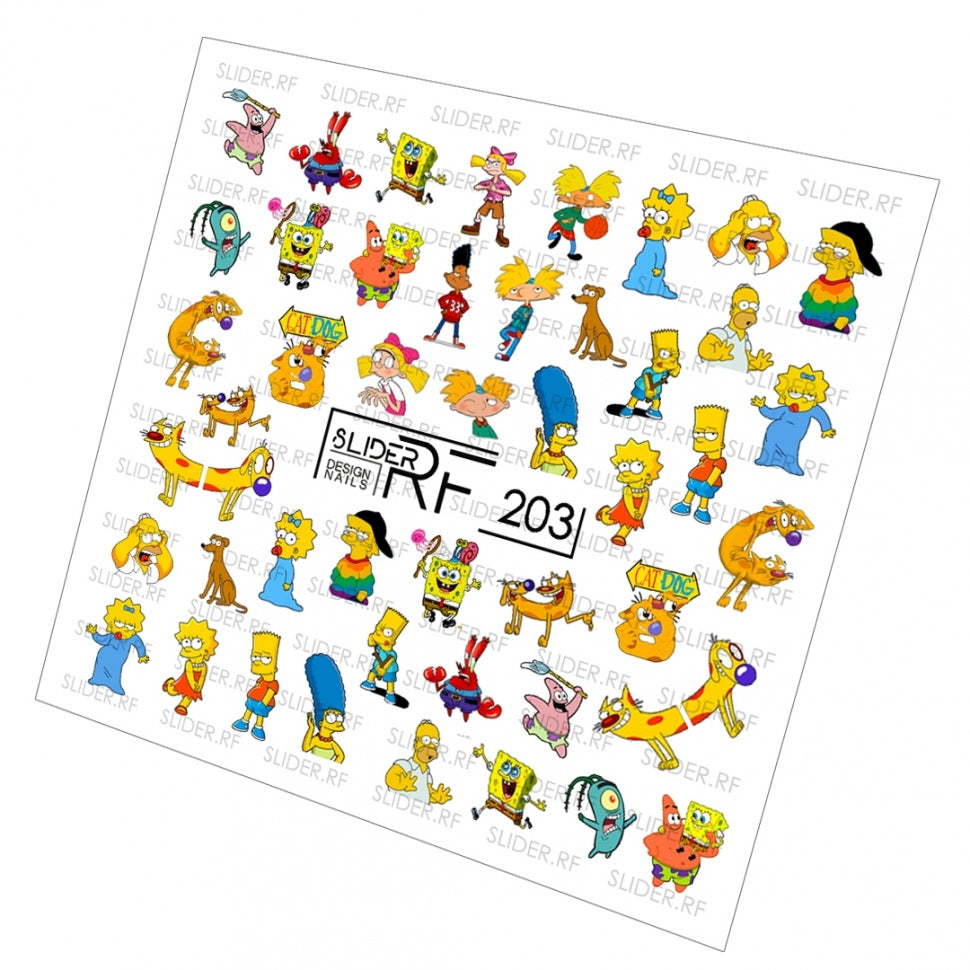 Sticker Design RF203  (Wasserlösliche Aufkleber) Слайдер