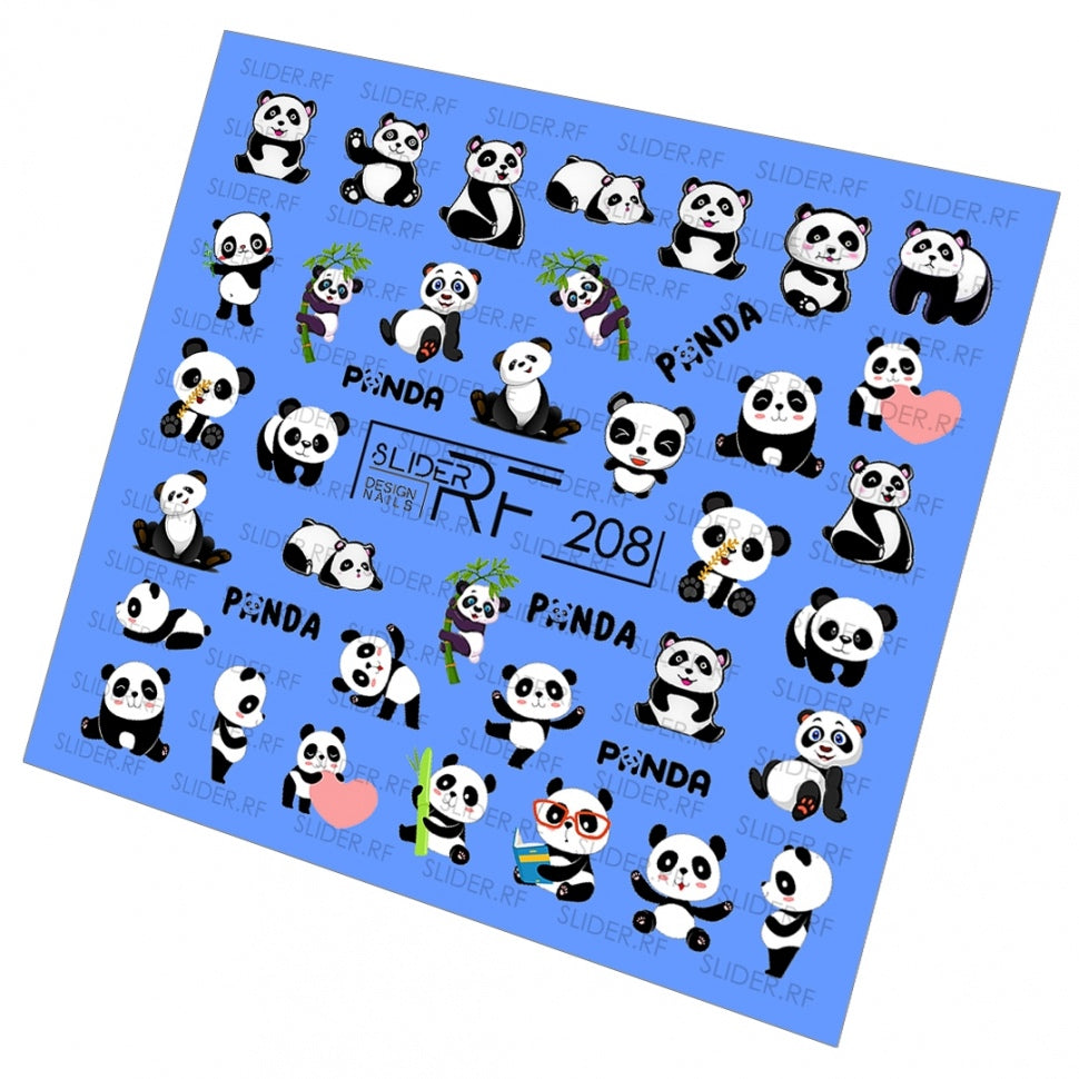 Sticker Design RF208 (Adesivi dissolvibili) Slider