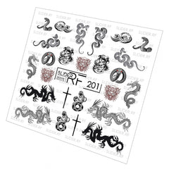 Sticker Design RF201 (Adesivi dissolvibili in acqua) Slider