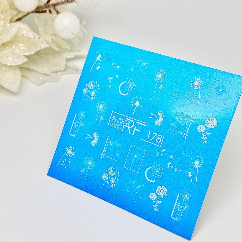 Sticker Design RF178 (Water-soluble Stickers) Slider