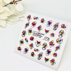 Sticker Design RF173 (Adesivi ad acqua) Slider