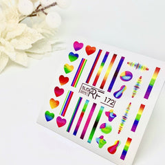 Sticker Design RF172 (adesivi idrosolubili) Slider