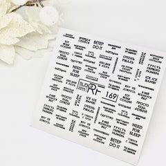 Sticker Design RF169 (Adesivi a base d'acqua) Slider