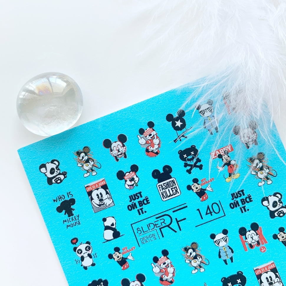 Sticker Design RF140 (Water-soluble stickers) Slider